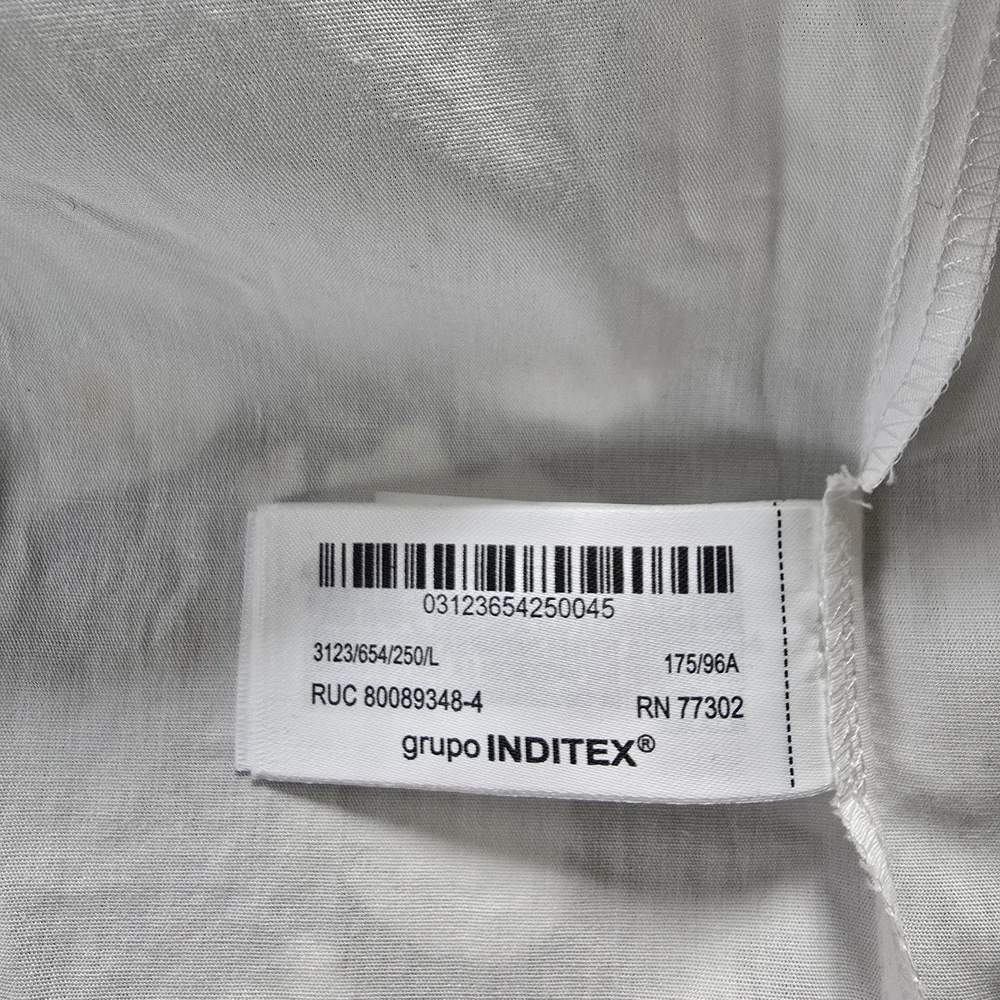 Zara Classic White Puff Sleeve Blouse